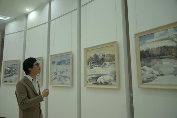 翰墨飄香，丹青傳韻——我校成功舉辦漢語推廣系列活動之中國書畫藝術講座及展覽